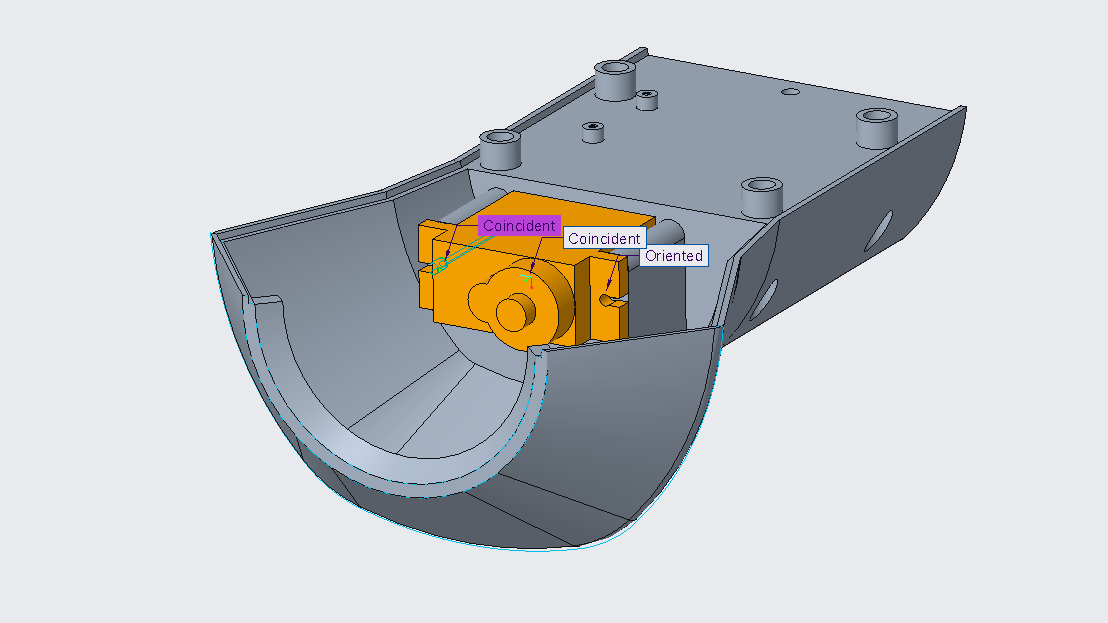 Servo Motor-1 Mounting